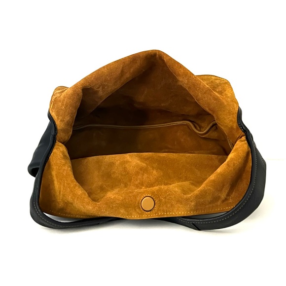 Coach 1941 Hobo Bandit 39 In Black Smooth Pebble Leather - Picture 7 of 13